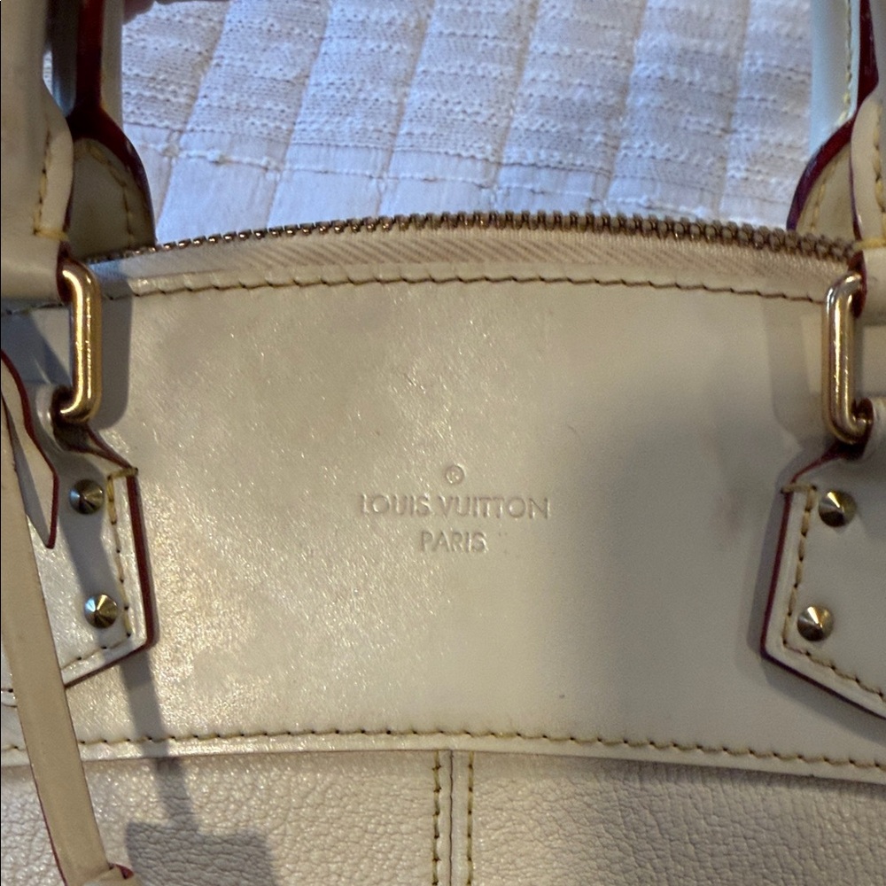 Louis Vuitton Cream Sachel - Picture 5 of 9